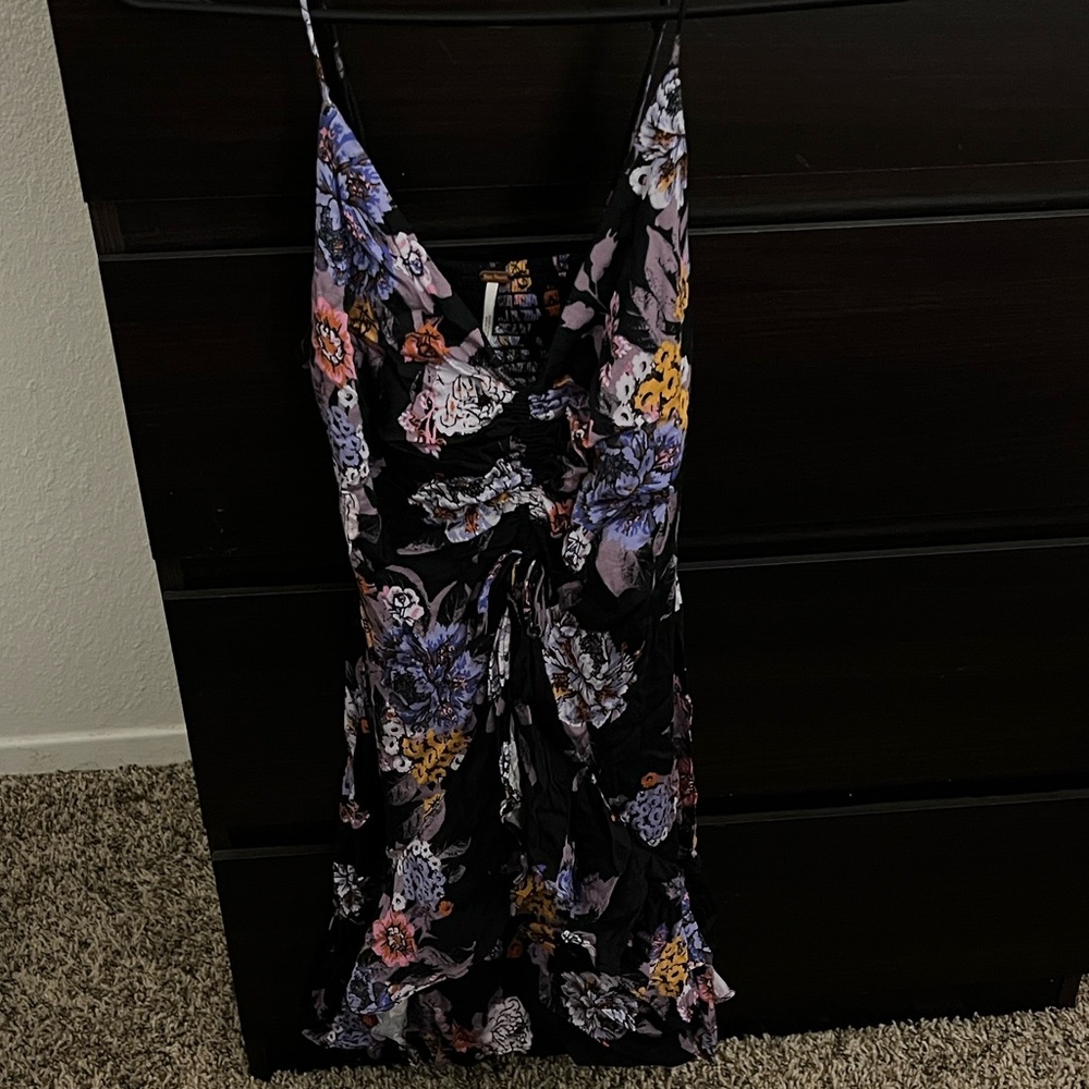 Free People Happy Heart Mini Dress